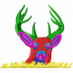 Gazelle Embroidery Design 9 Gazelle Embroidery Design 9